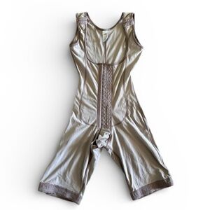 Ann Chery Light Beige Waist Trainer Shapewear Bodysuit XL